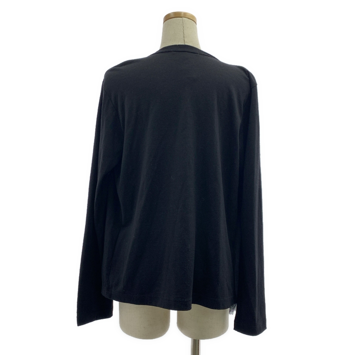 COMME des GARCONS / コムデギャルソン ウール チュール ティアード ロングスリーブ カットソー