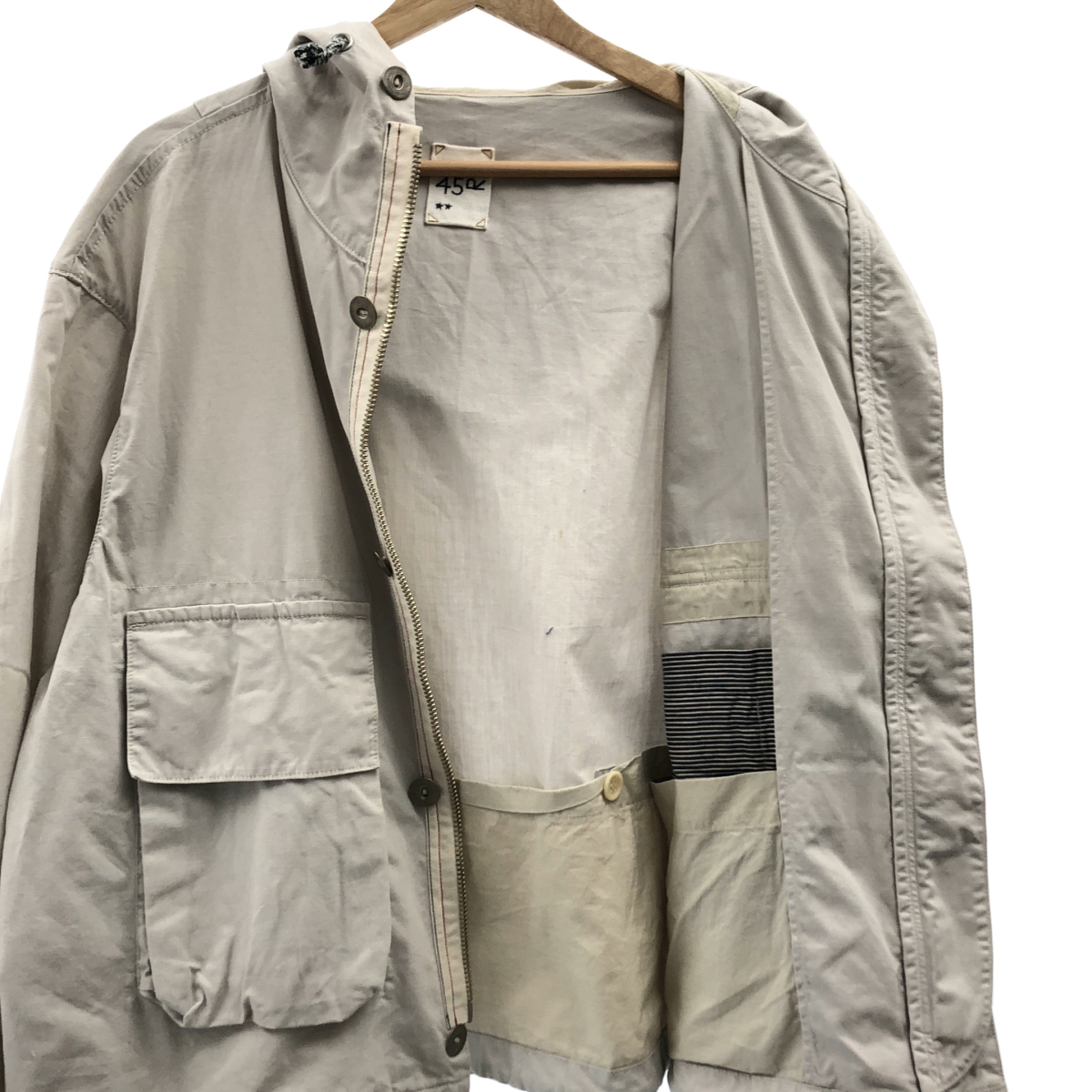 45r / フォーティファイブアール コットン デッキパーカー