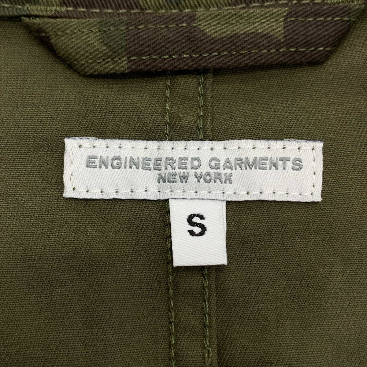 Engineered Garments / エンジニアドガーメンツ Bedford Jacket - 6.5oz Flat Twill Olive Camo ベッドフォードジャケット オリーブカモ 迷彩