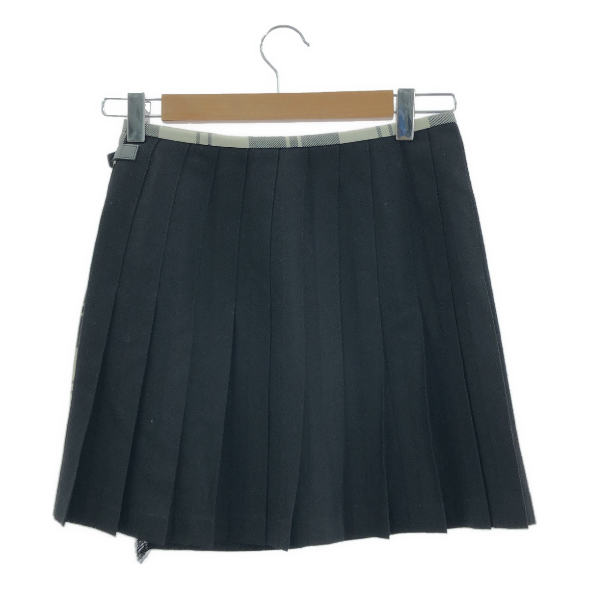 O'NEIL OF DUBLIN / オニールオブダブリン ウール チェック プリーツ ラップ スカート