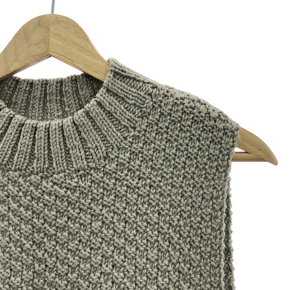 その他 手編み かのこ ニットベスト