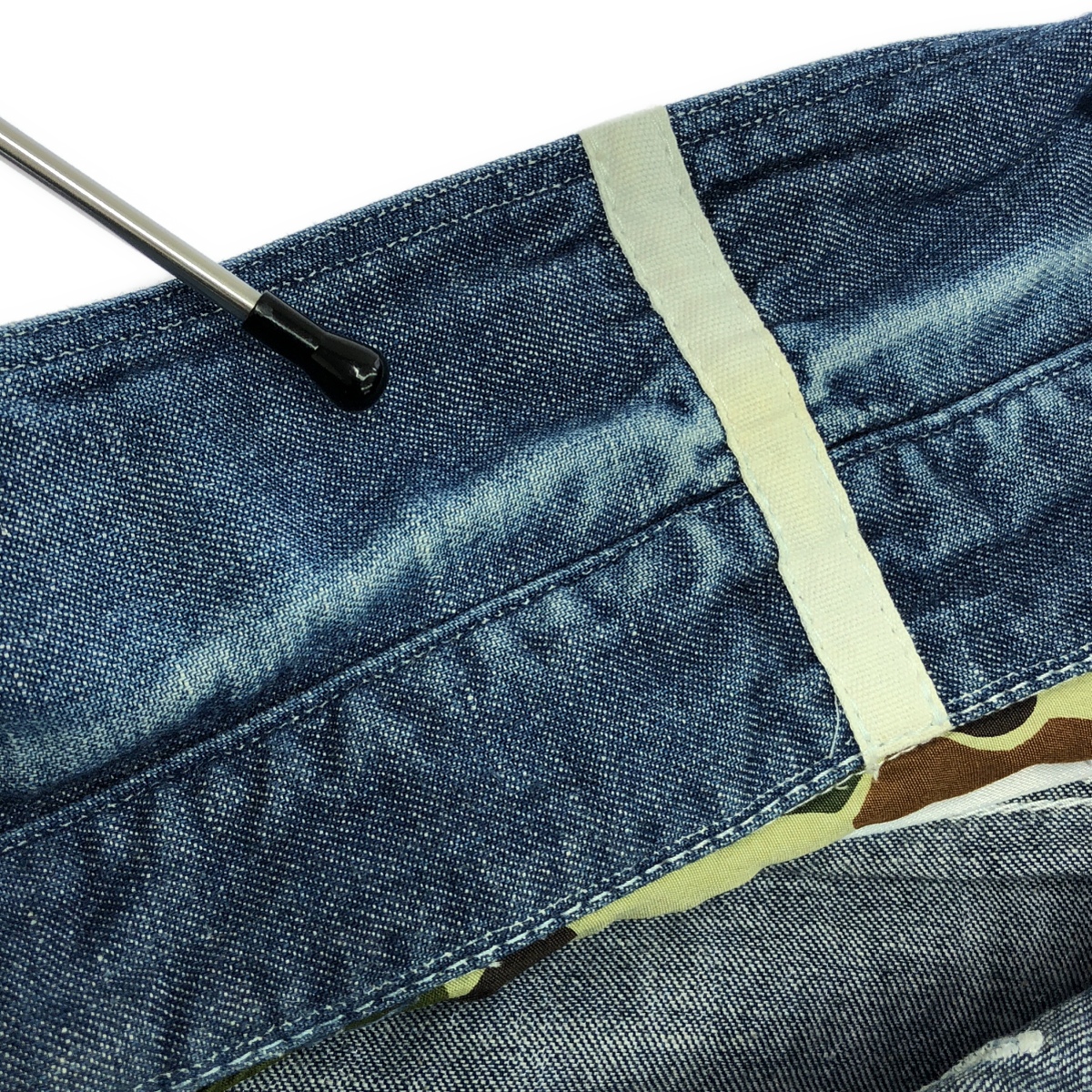 eye JUNYA WATANABE COMME des GARCONS MAN / アイジュンヤワタナベ マン × Brooks Brothers 異素材 切替 パッチ デニム シャツ