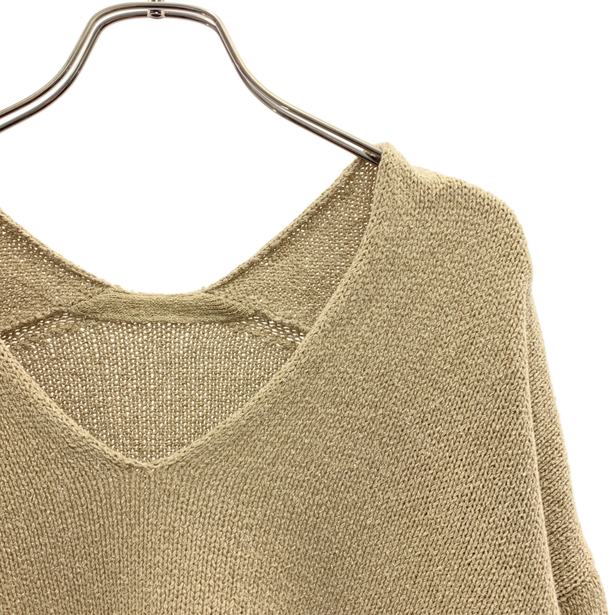 Deuxieme Classe / ドゥーズィエムクラス Lily Linen Vネック プルオーバーニット