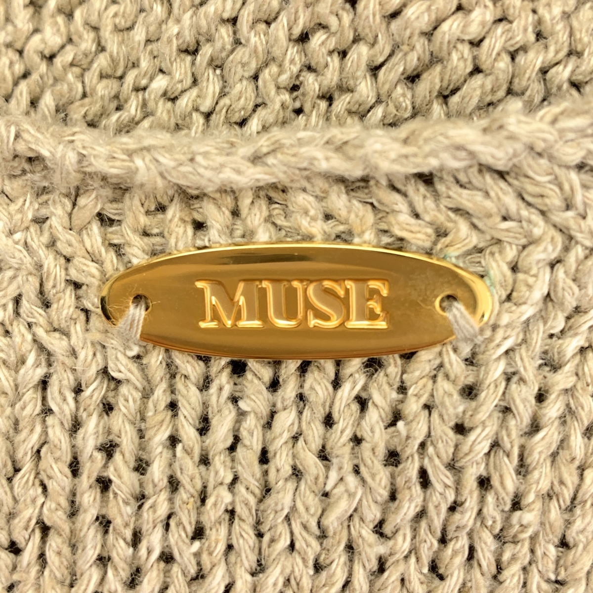 Deuxieme Classe / ドゥーズィエムクラス Lily Linen Vネック プルオーバーニット