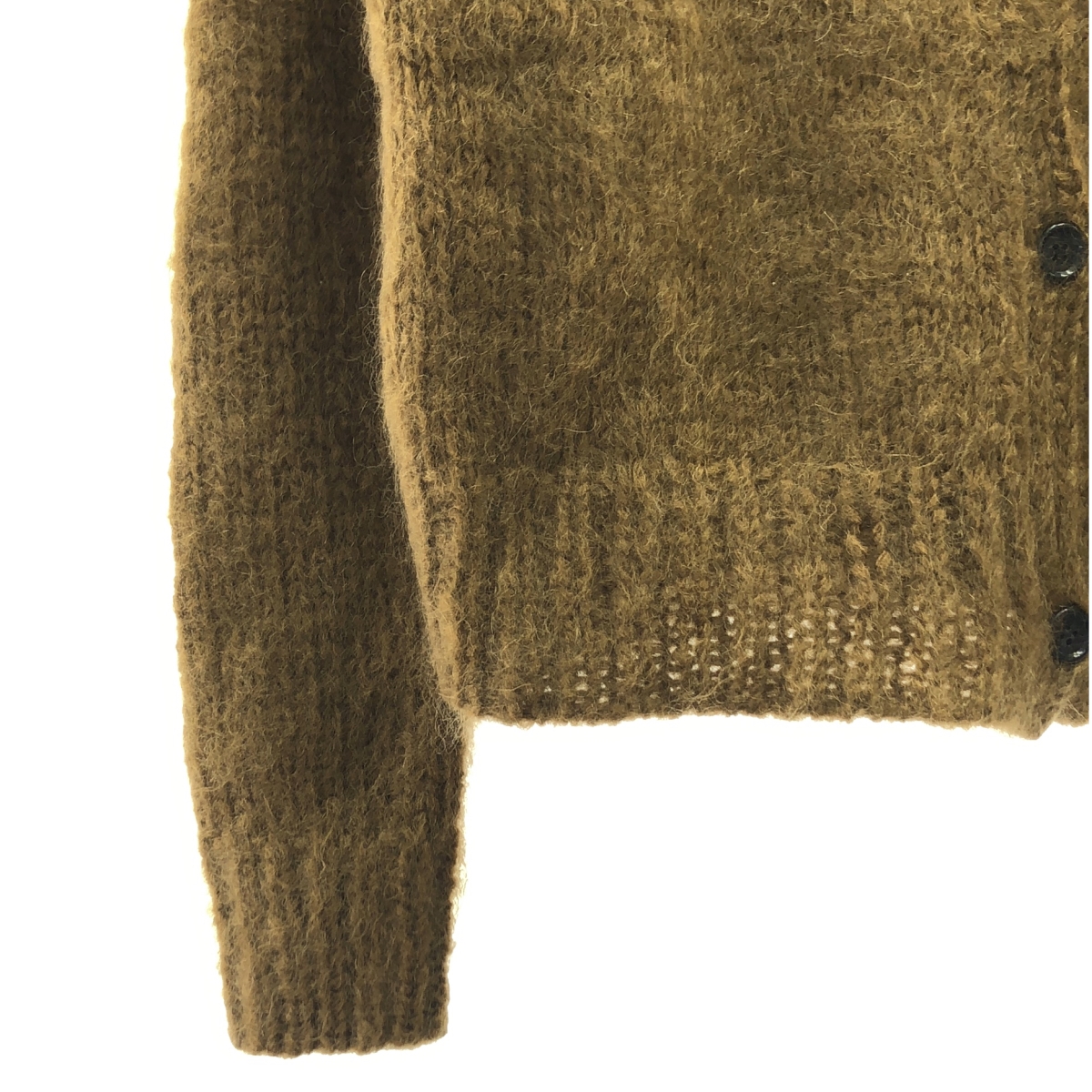 NOWOS / ノーウォス Mohair Cardigan モヘア カーディガン