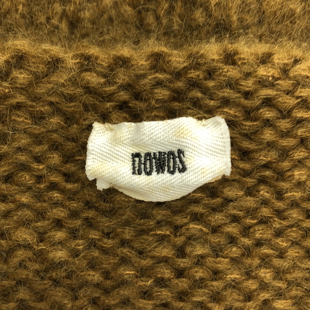 NOWOS / ノーウォス Mohair Cardigan モヘア カーディガン