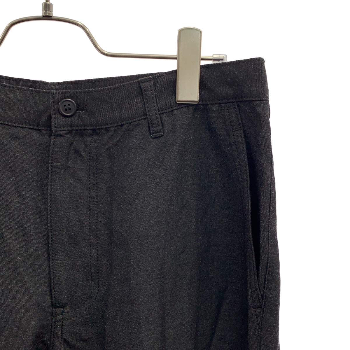 COMME des GARCONS HOMME DEUX / コムデギャルソンオムドゥ ウール ポリエステル 製品染め ストレートパンツ