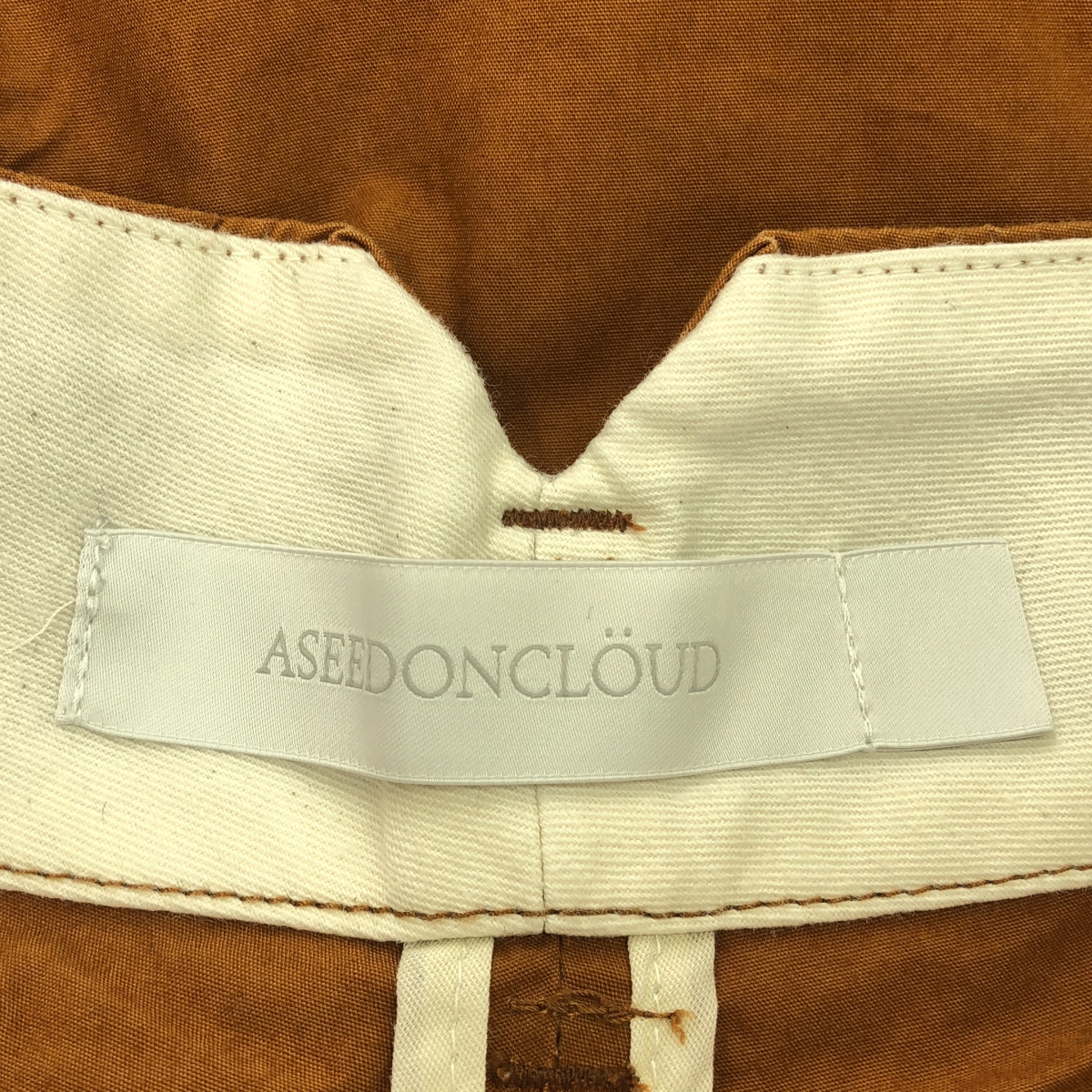 ASEEDONCLOUD / アシードンクラウド Kiokushi trousers 記憶士 コットン パンツ