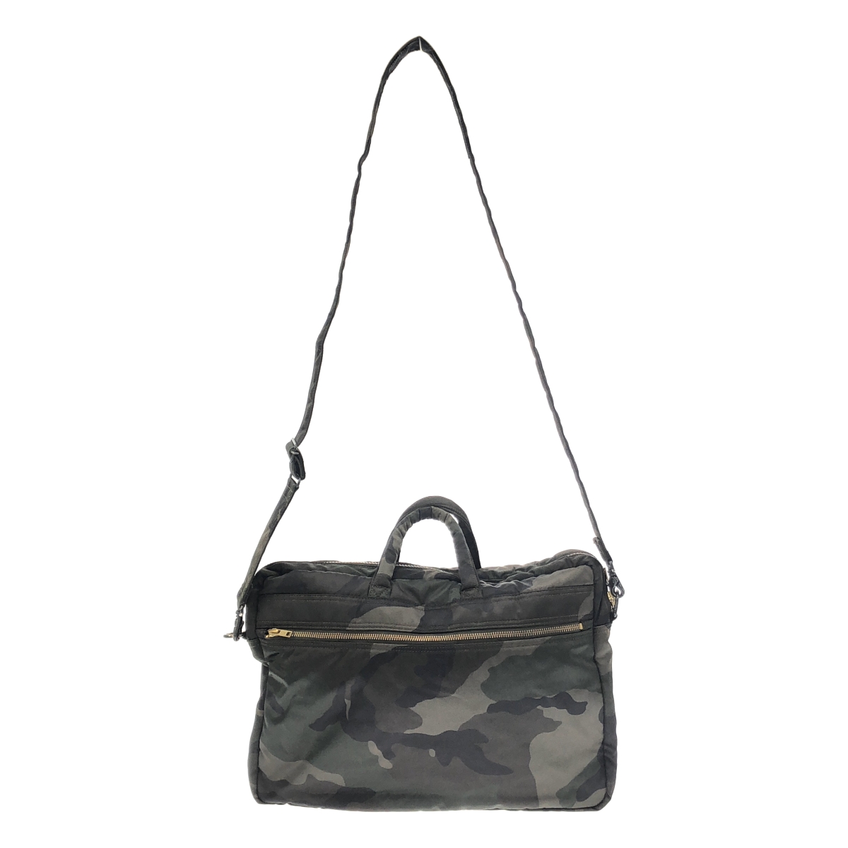 PORTER / ポーター LIMITED EDITION / 30th ANNIVERSARY BRIEF CASE TANKER / タンカー 総柄 迷彩 カモフラージュ 2way ショルダー付き ブリーフケース ハンドバッグ