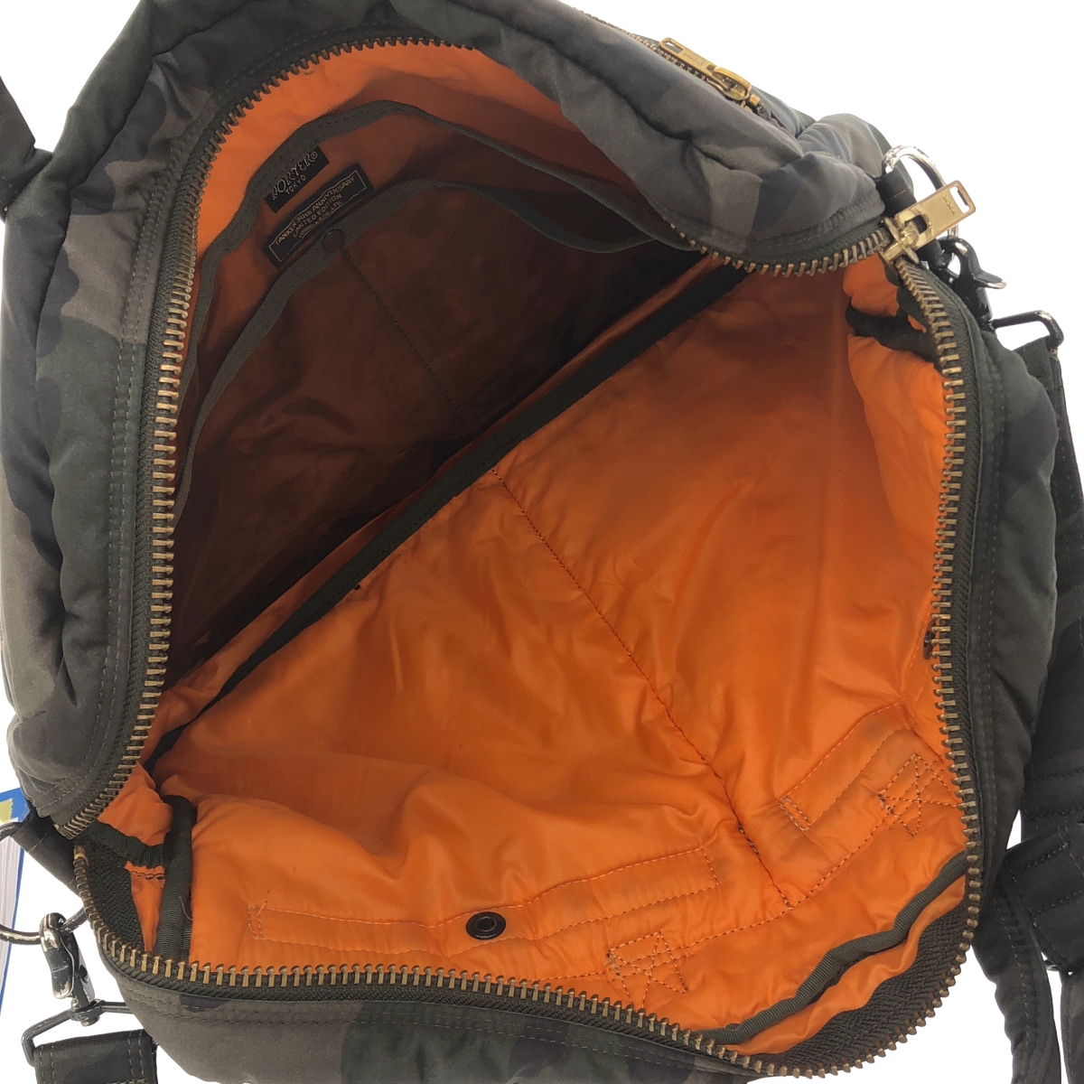 PORTER / ポーター LIMITED EDITION / 30th ANNIVERSARY BRIEF CASE TANKER / タンカー 総柄 迷彩 カモフラージュ 2way ショルダー付き ブリーフケース ハンドバッグ