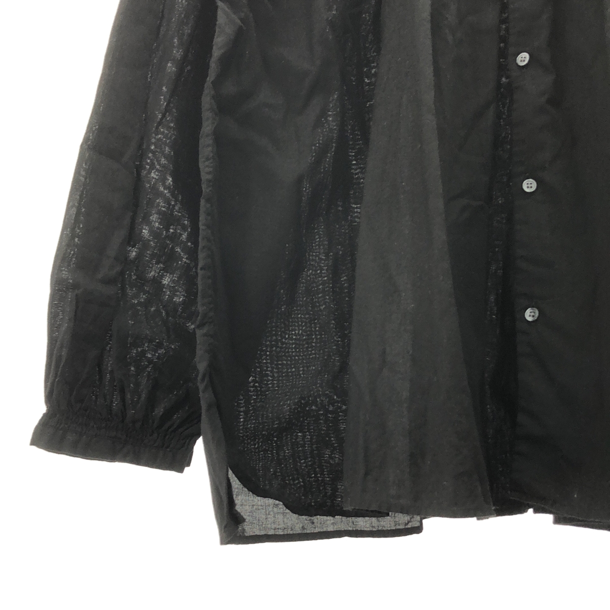 veritecoeur / ヴェリテクール アンティークブラウス コットン ギャザー シャツ