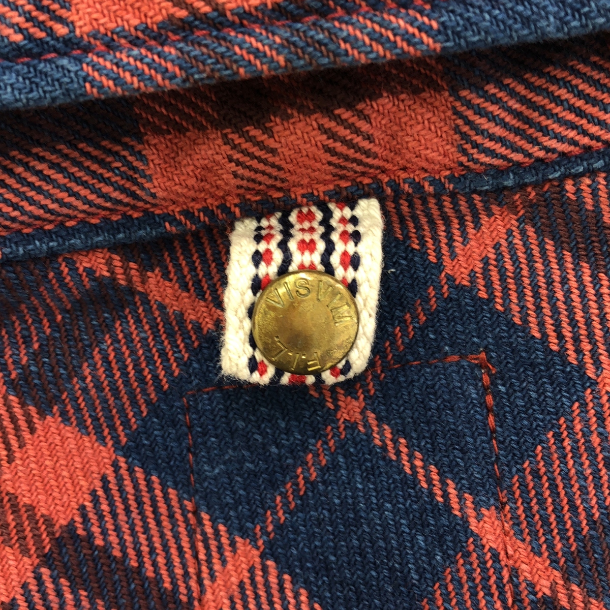 visvim / ビズビム BLACK ELK FLANNEL INDIGO CHECK ブラックエルク フランネル インディゴ チェック シャツ