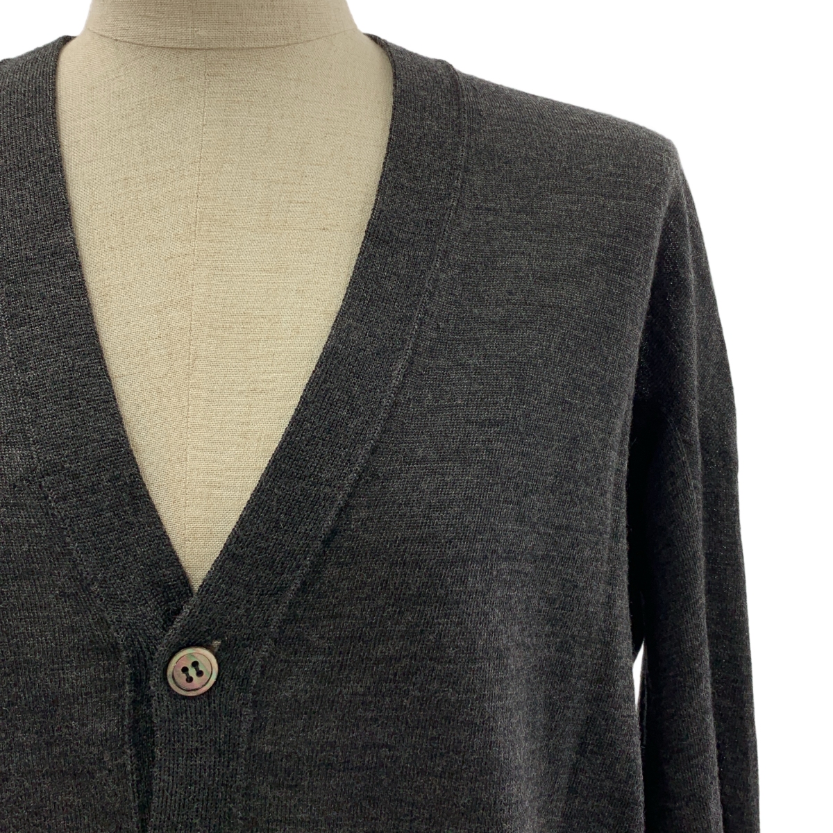 JUNYA WATANABE COMME des GARCONS / ジュンヤワタナベ ウール バックボタン ニット カーディガン