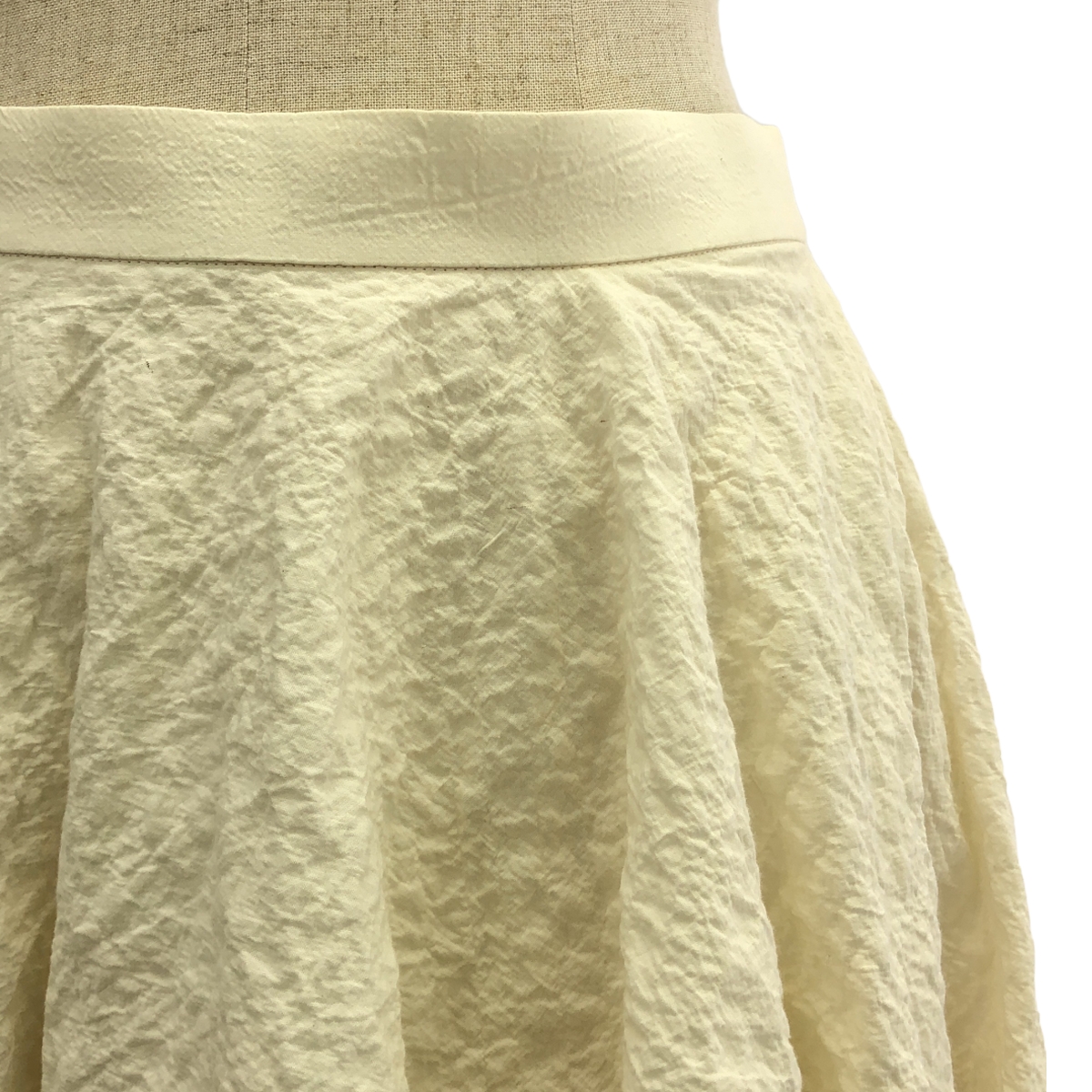 ENFOLD / エンフォルド Crumple Cotton SKIRT ティアードスカート