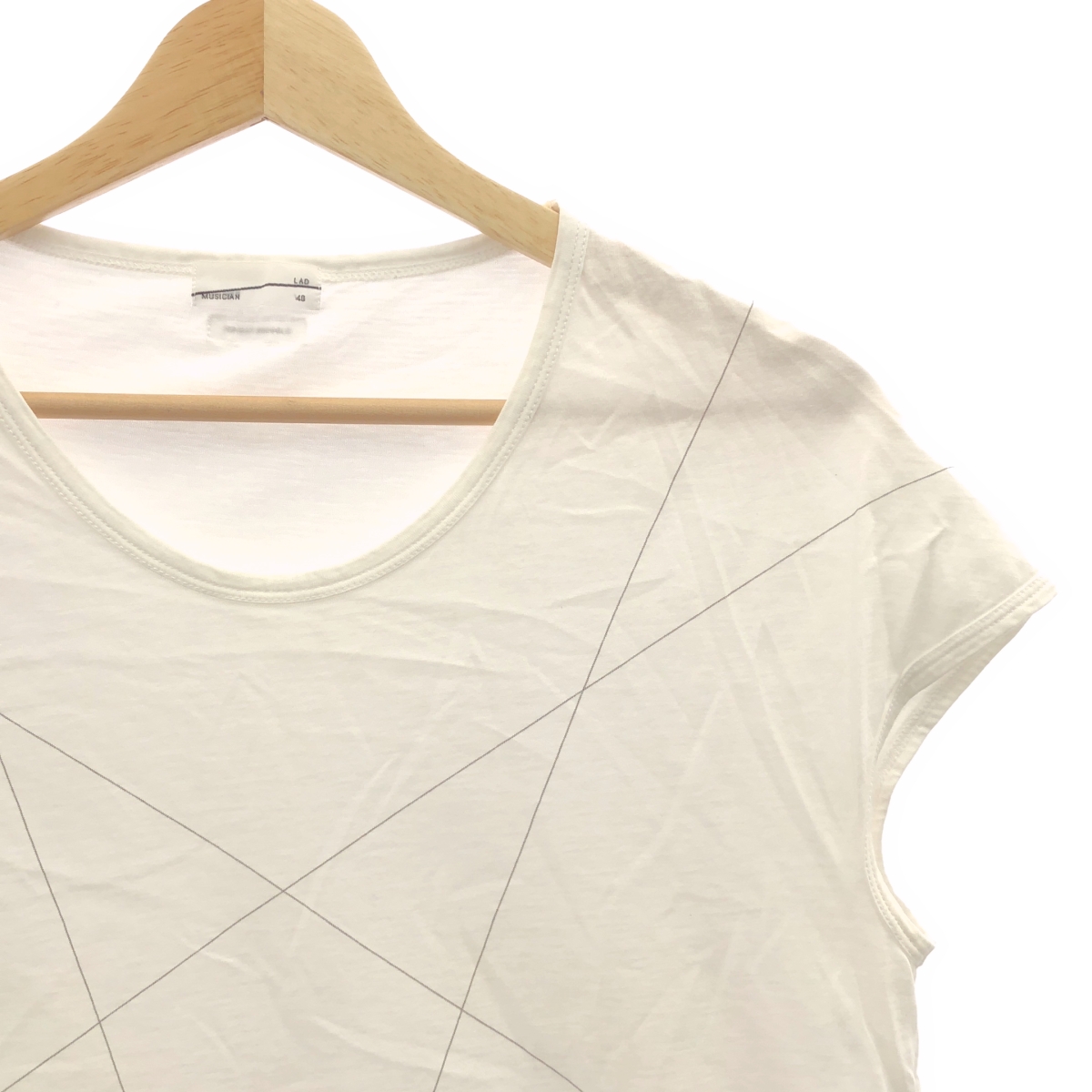 LAD MUSICIAN / ラッドミュージシャン プリント スリーブレス Tシャツ カットソー