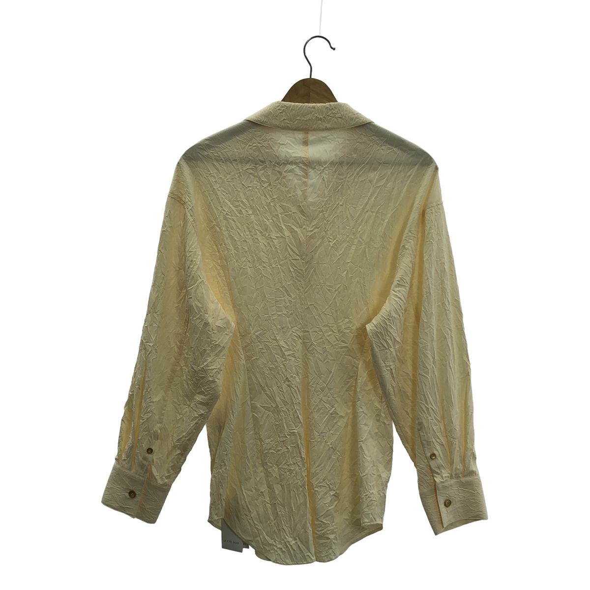 LE CIEL BLEU / ルシェルブルー Crinkle Open Collar Shirt オープンカラーシャツ