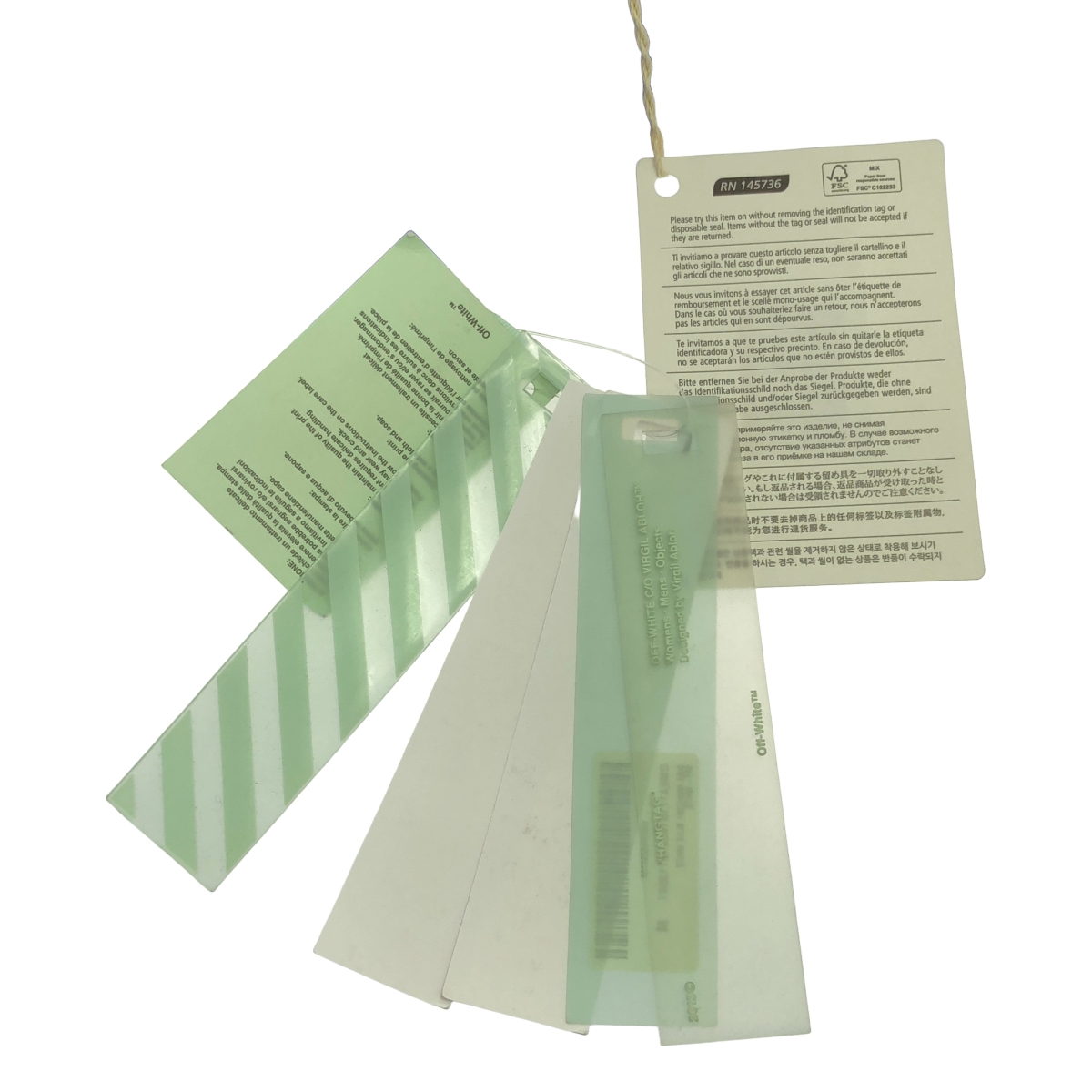 Off-White / オフホワイト Diag Rain Coat ロゴ レインコート