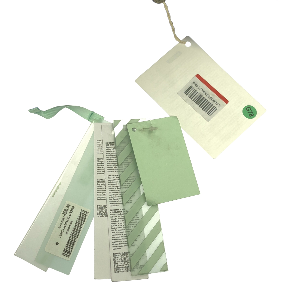 Off-White / オフホワイト Diag Rain Coat ロゴ レインコート