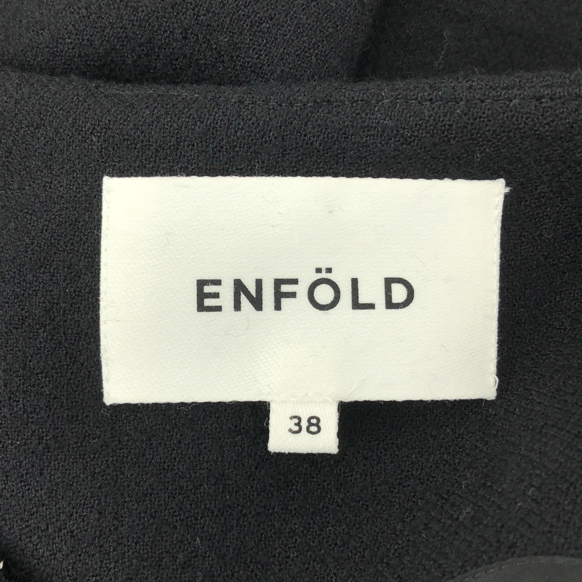ENFOLD / エンフォルド サイドプリーツワンピース