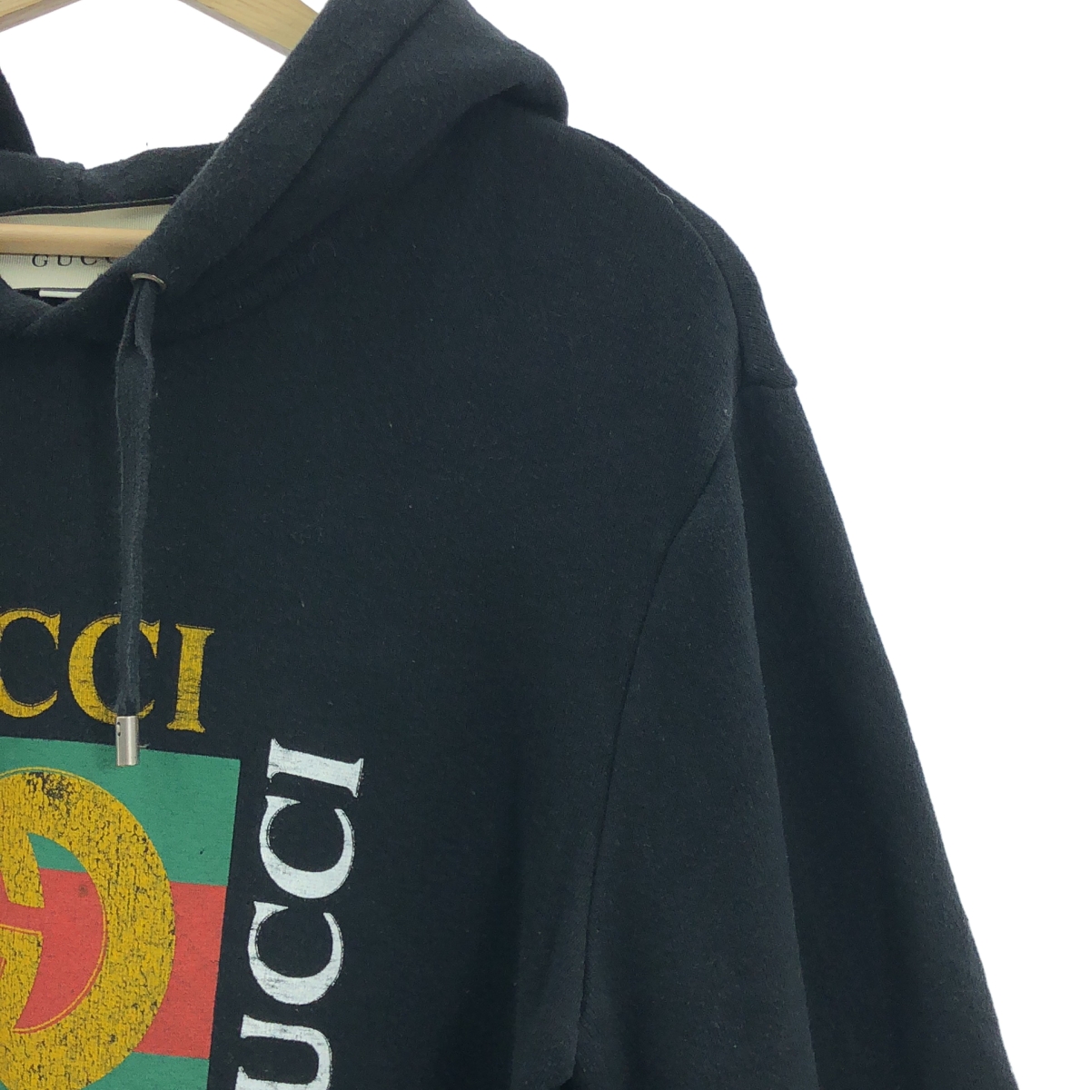 GUCCI / グッチ オールドロゴ プリント パーカー