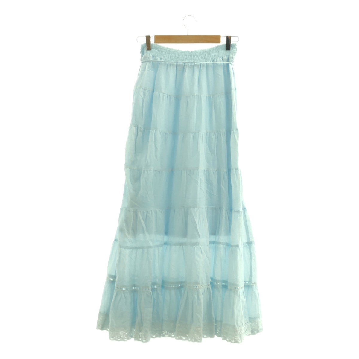 CASA FLINE / カーサフライン オーガニックコットンレーススカート