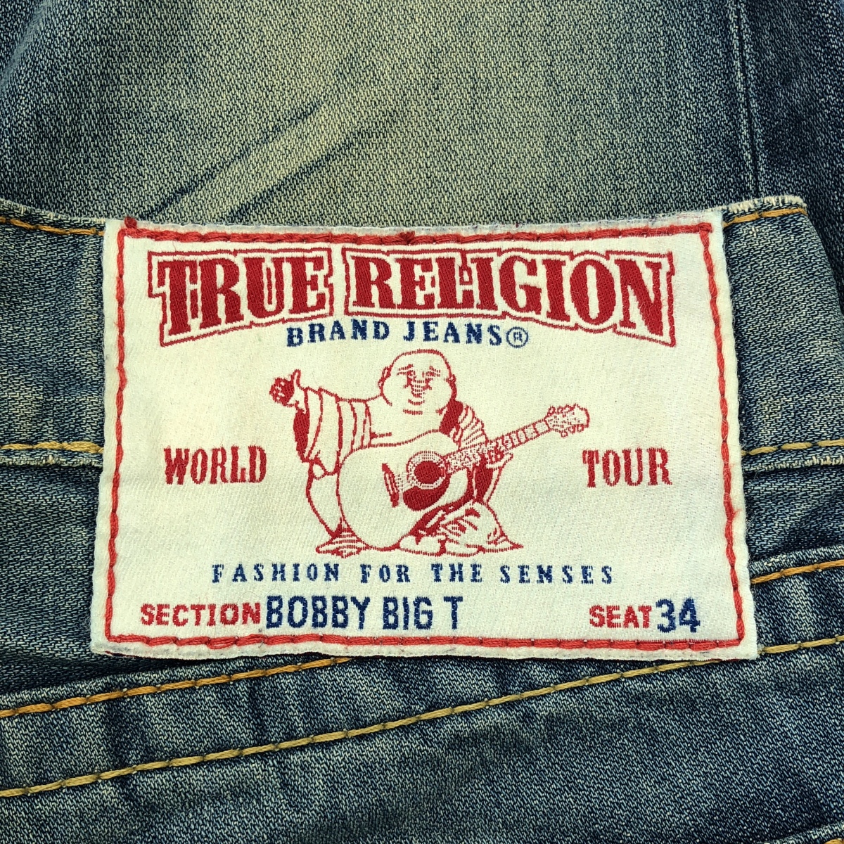 TRUE RELIGION / トゥルーレリジョン BOBBY BIG T / ヴィンテージ加工 デニムパンツ