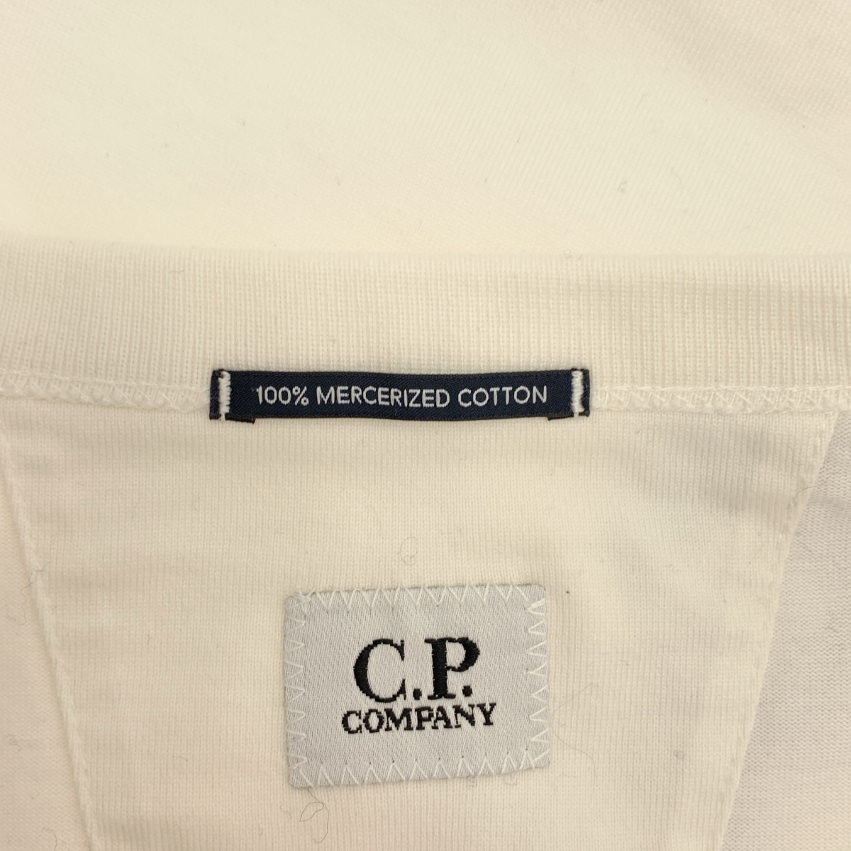 C.P. COMPANY / シーピーカンパニー コットン ロゴプリント Tシャツ