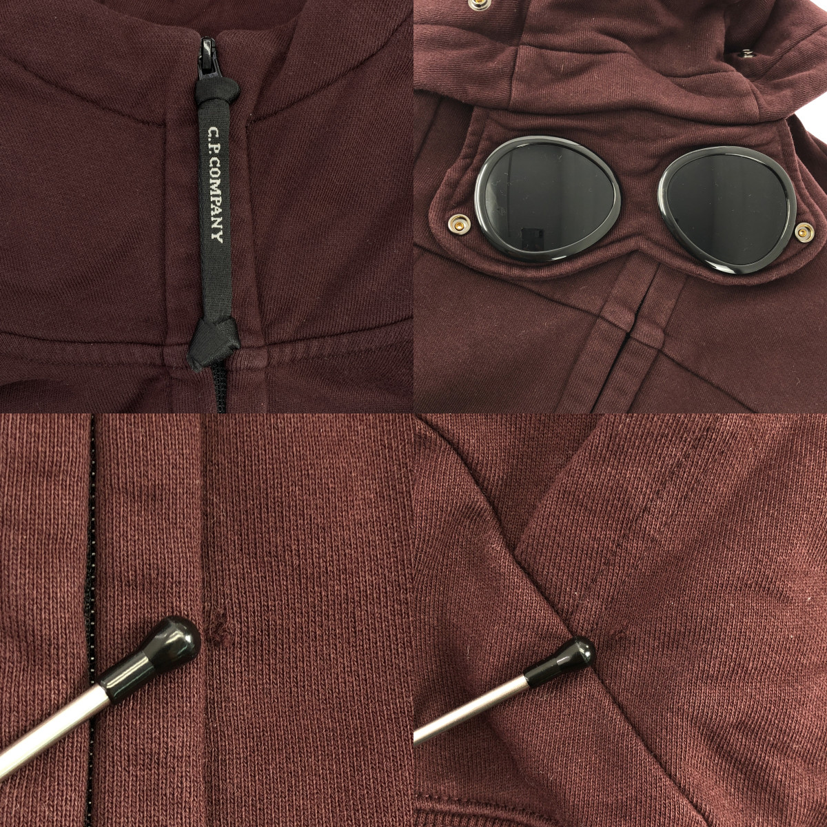C.P. COMPANY / シーピーカンパニー GOGGLES SWEAT PARKA / ゴーグル ロゴジップ スウェット フーディ
