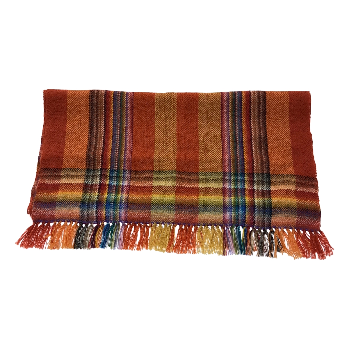 THE INOUE BROTHERS / ザイノウエブラザーズ アルパカ ヘリンボーン マフラー