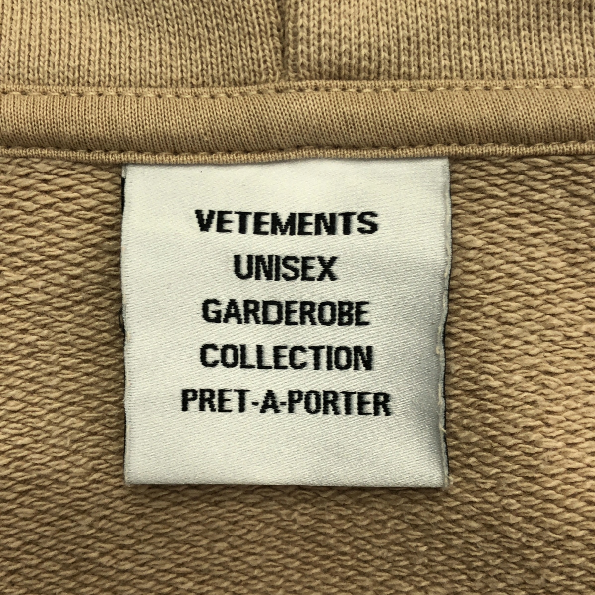 VETEMENTS / ヴェトモン LOGO LIMITED EDITION FOODIE フーデッド パーカー
