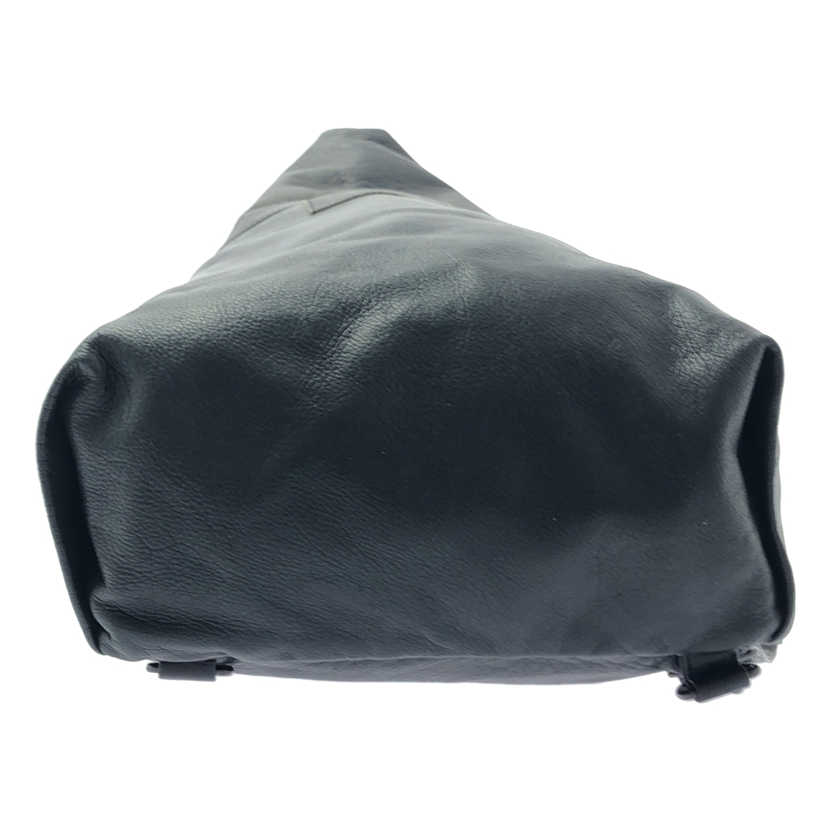 YOHJI YAMAMOTO POUR HOMME / ヨウジヤマモトプールオム LEATHER TRIANGLE BAG レザー トライアングル ワンショルダー バッグ