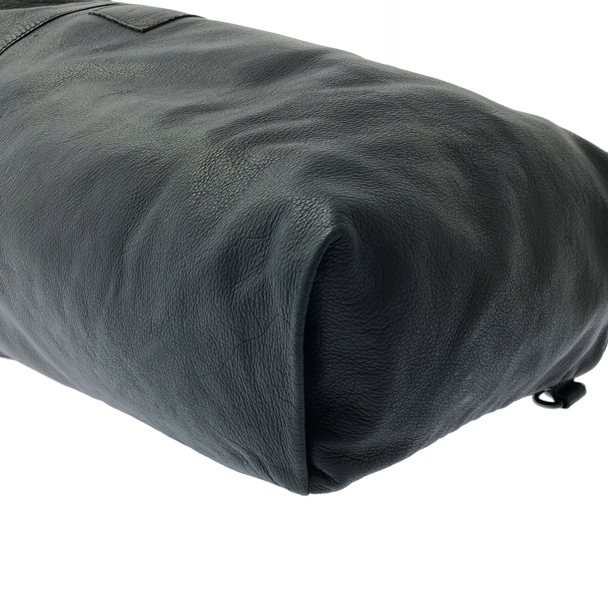 YOHJI YAMAMOTO POUR HOMME / ヨウジヤマモトプールオム LEATHER TRIANGLE BAG レザー トライアングル ワンショルダー バッグ