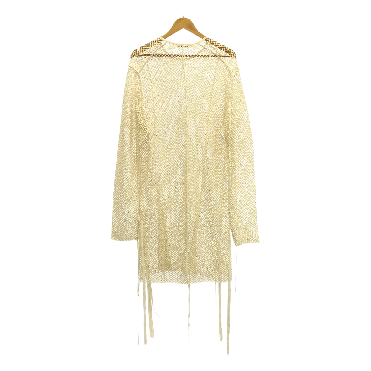 Midorikawa / ミドリカワ SEQUIN MESH L/S TEE スパンコール編み込み ラッセルメッシュ ロングスリーブカットソー