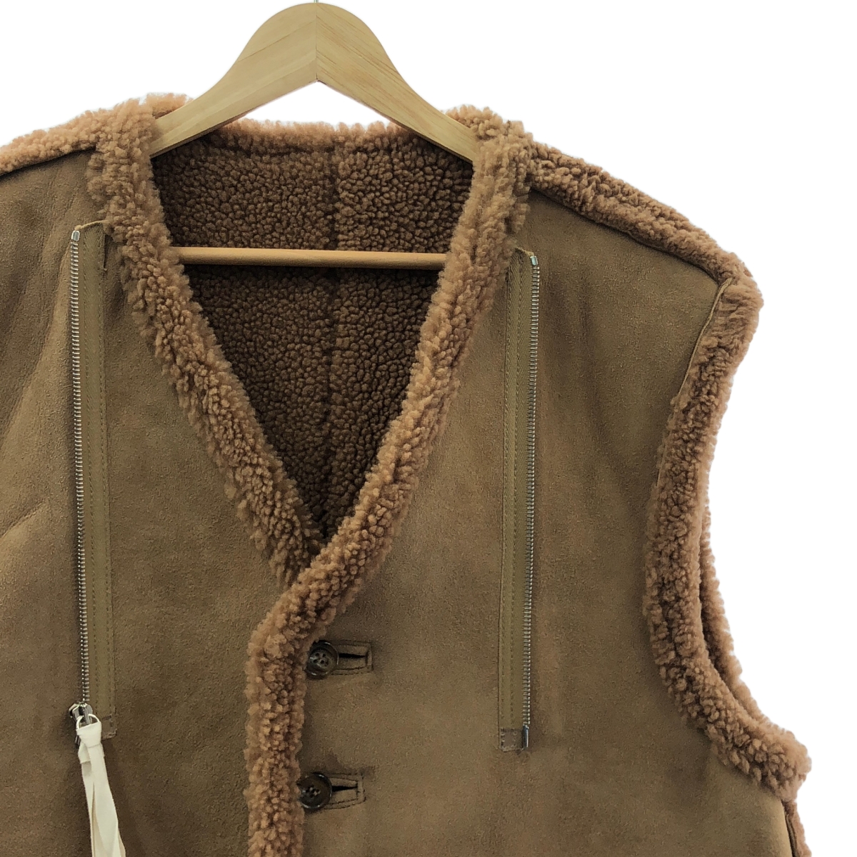 Midorikawa / ミドリカワ Docking Mouton Jacket 2Way ドッキング ムートンジャケット