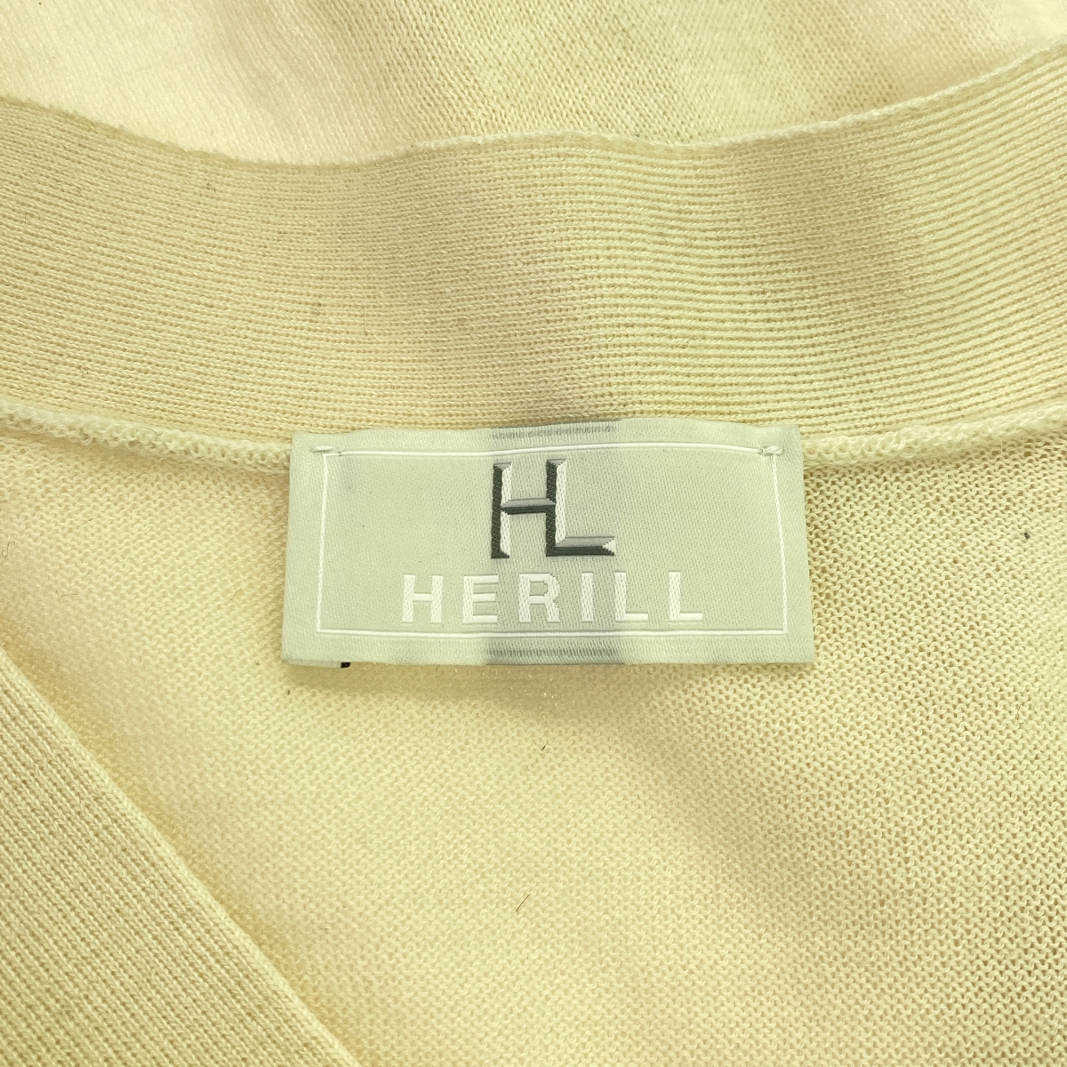 HERILL / ヘリル カシミヤ ニット カーディガン