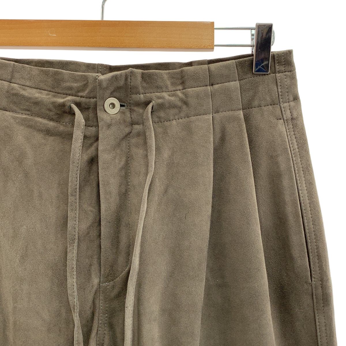 nonnative / ノンネイティブ VOYAGER EASY PANTS SHEEP LEATHER / 羊革 シープレザー ドローストリング  パンツ