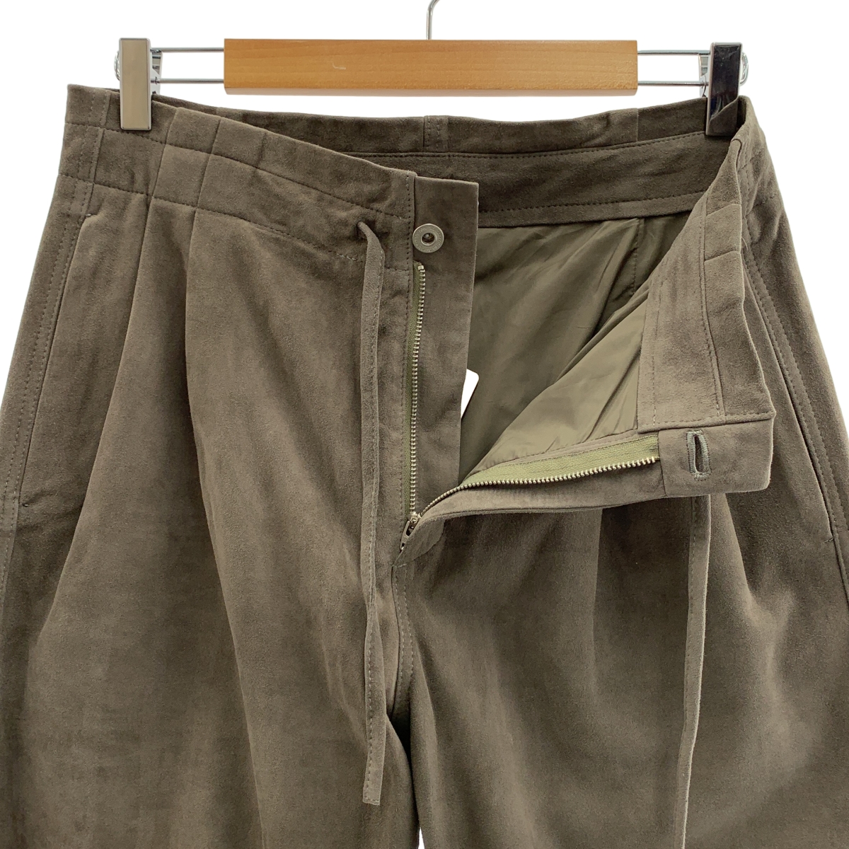 nonnative / ノンネイティブ VOYAGER EASY PANTS SHEEP LEATHER / 羊革 シープレザー ドローストリング  パンツ