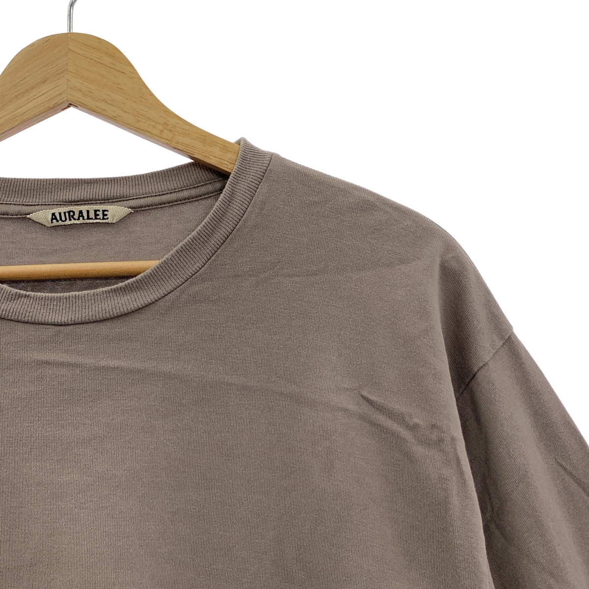 AURALEE / オーラリー LUSTER PLAITING L/S TEE ロングスリーブ カットソー