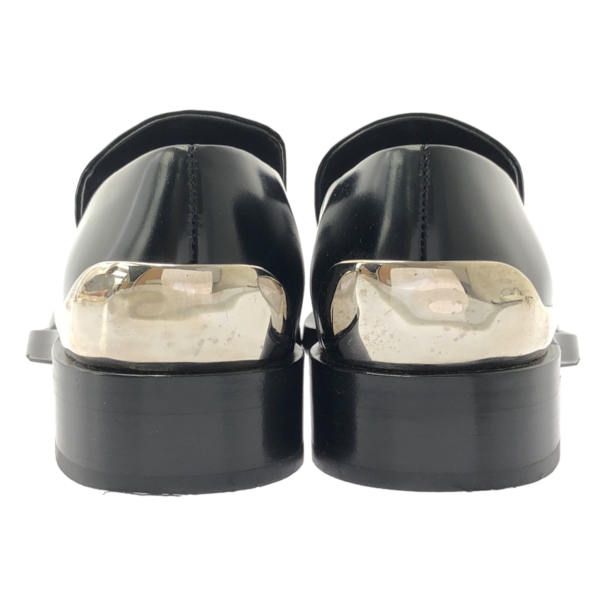 JIL SANDER / ジルサンダー LOAFER BOX LEATHER メタル ポインテッドトゥ ローファ