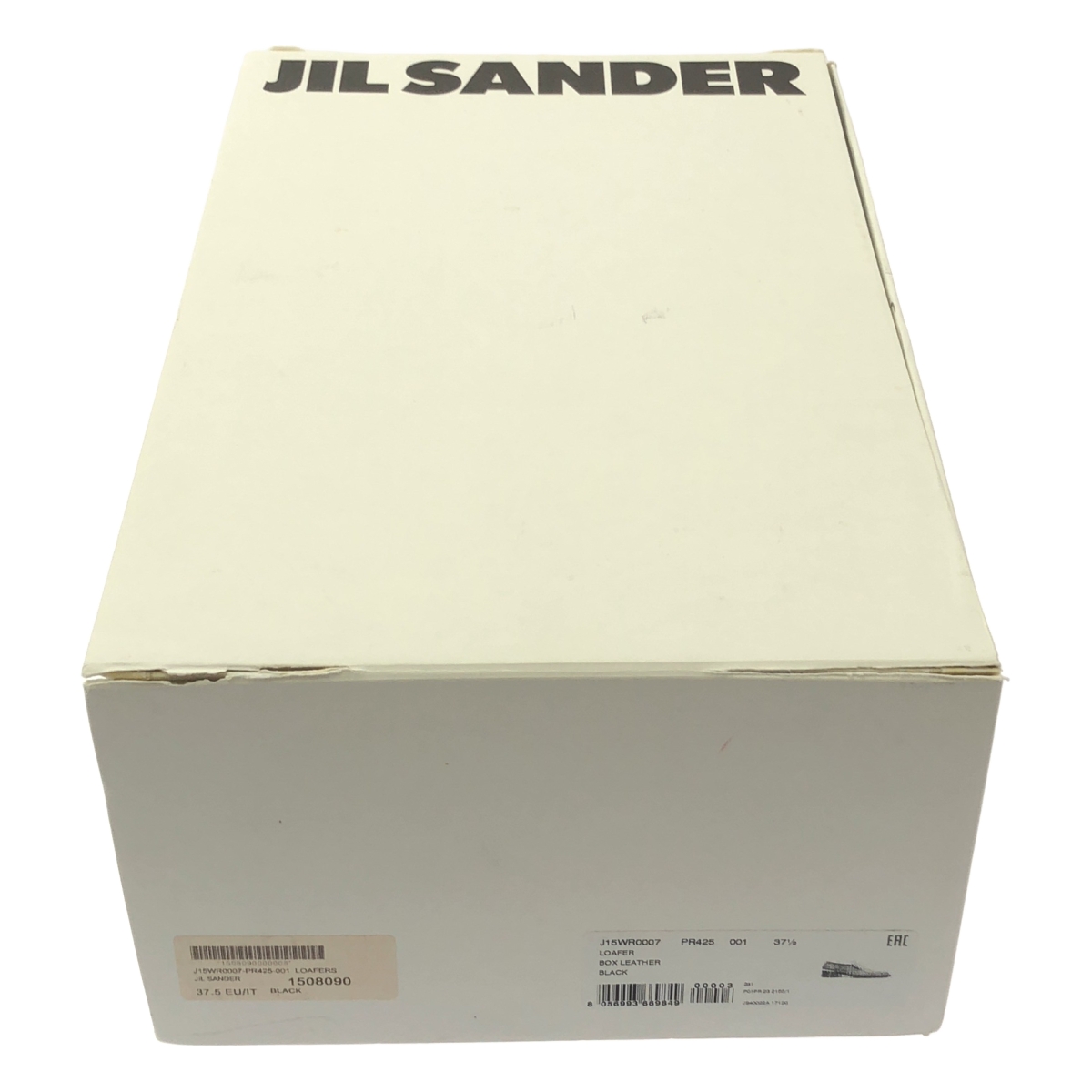 JIL SANDER / ジルサンダー LOAFER BOX LEATHER メタル ポインテッドトゥ ローファ