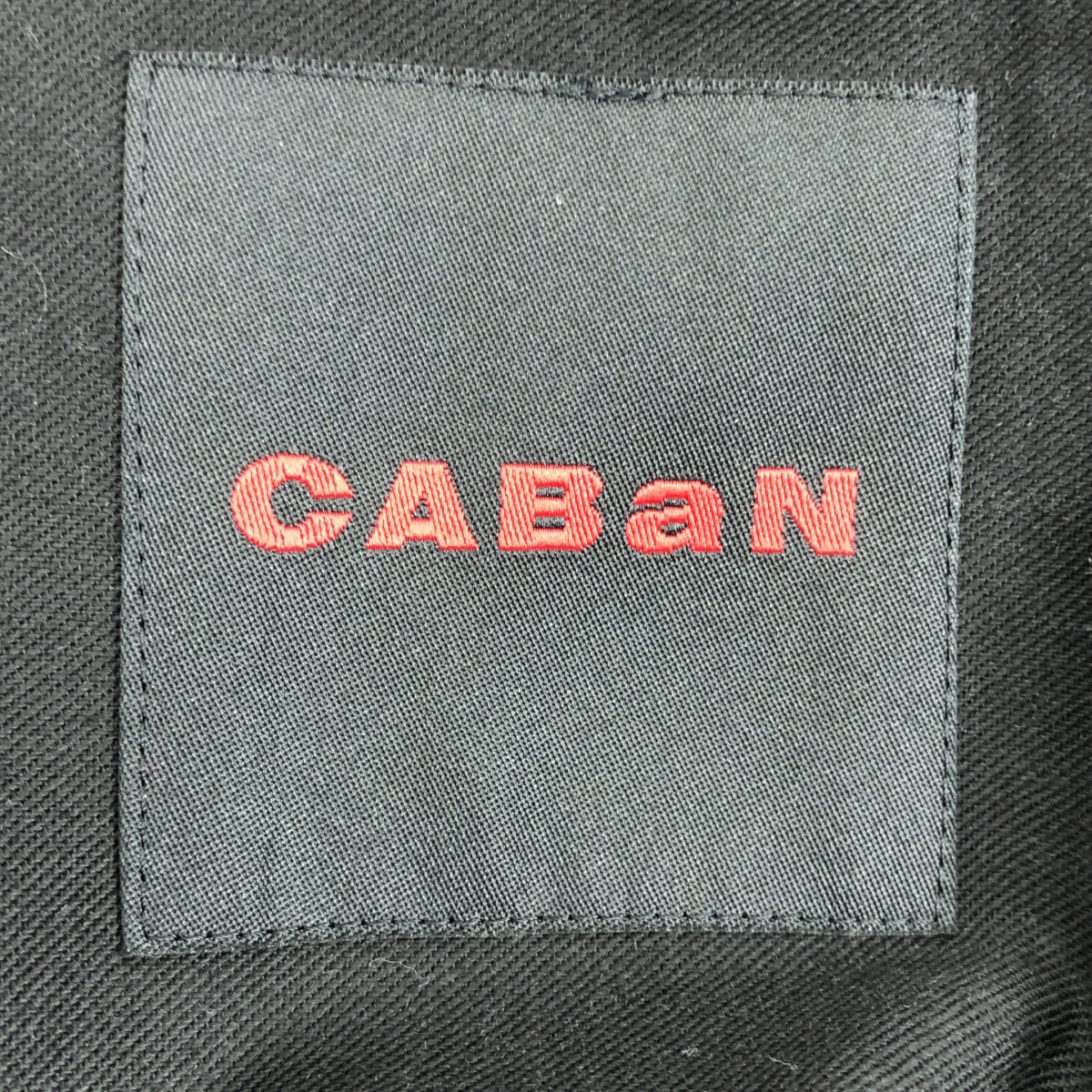 CABaN / キャバン ウールギャバジン スタンドカラーコート