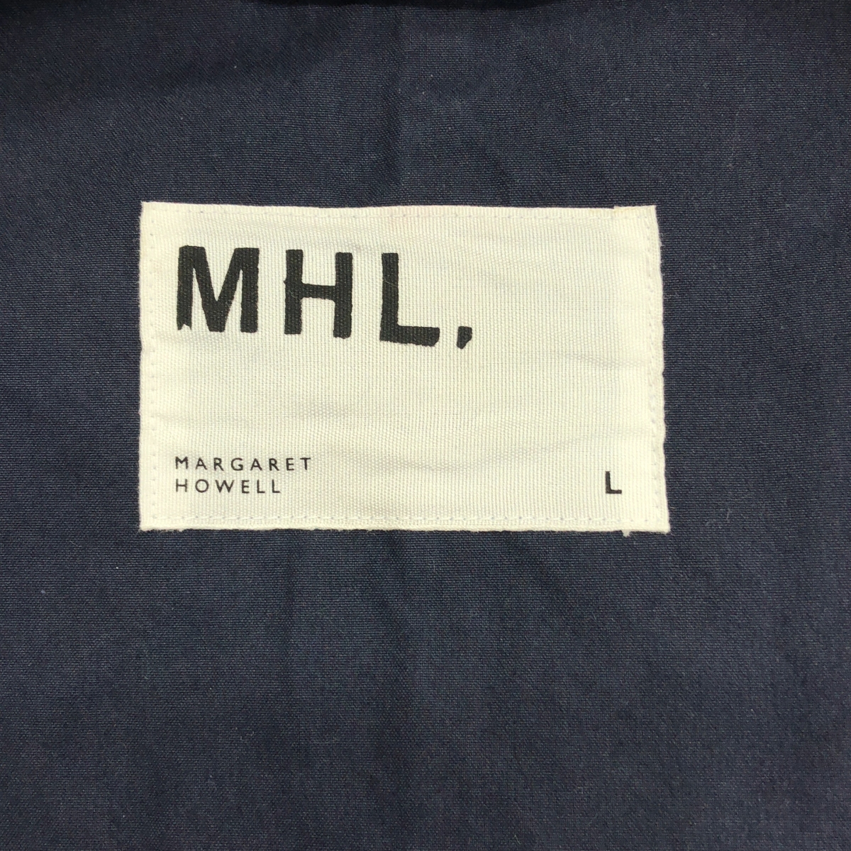 MHL. / エムエイチエルマーガレットハウエル コットン テントコート