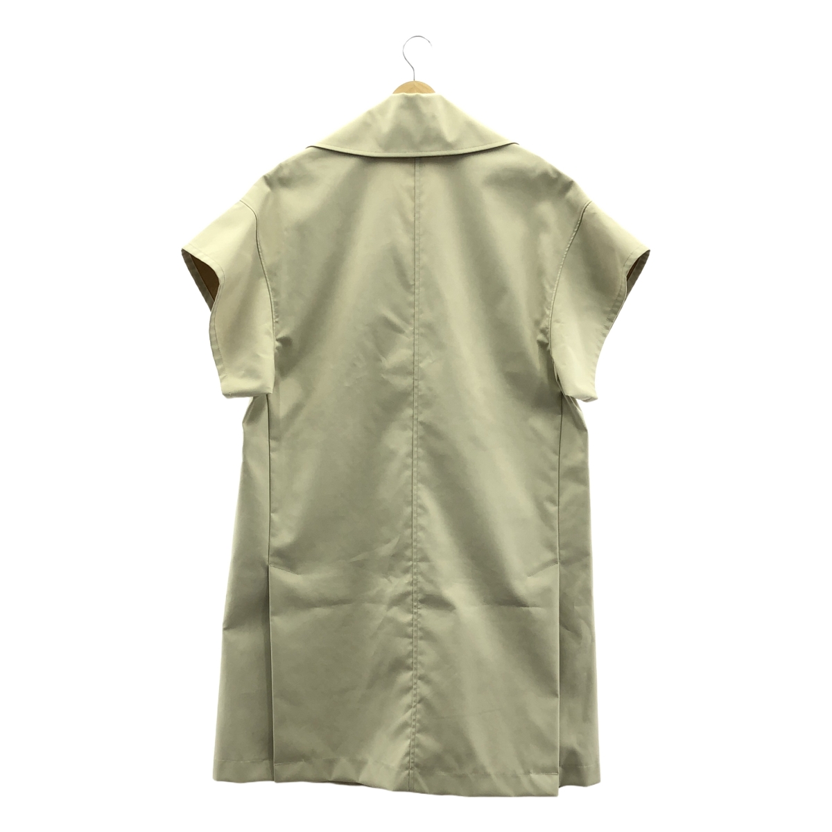 COLUMN / コラム ボンディング ジレ ショート スリーブ コート