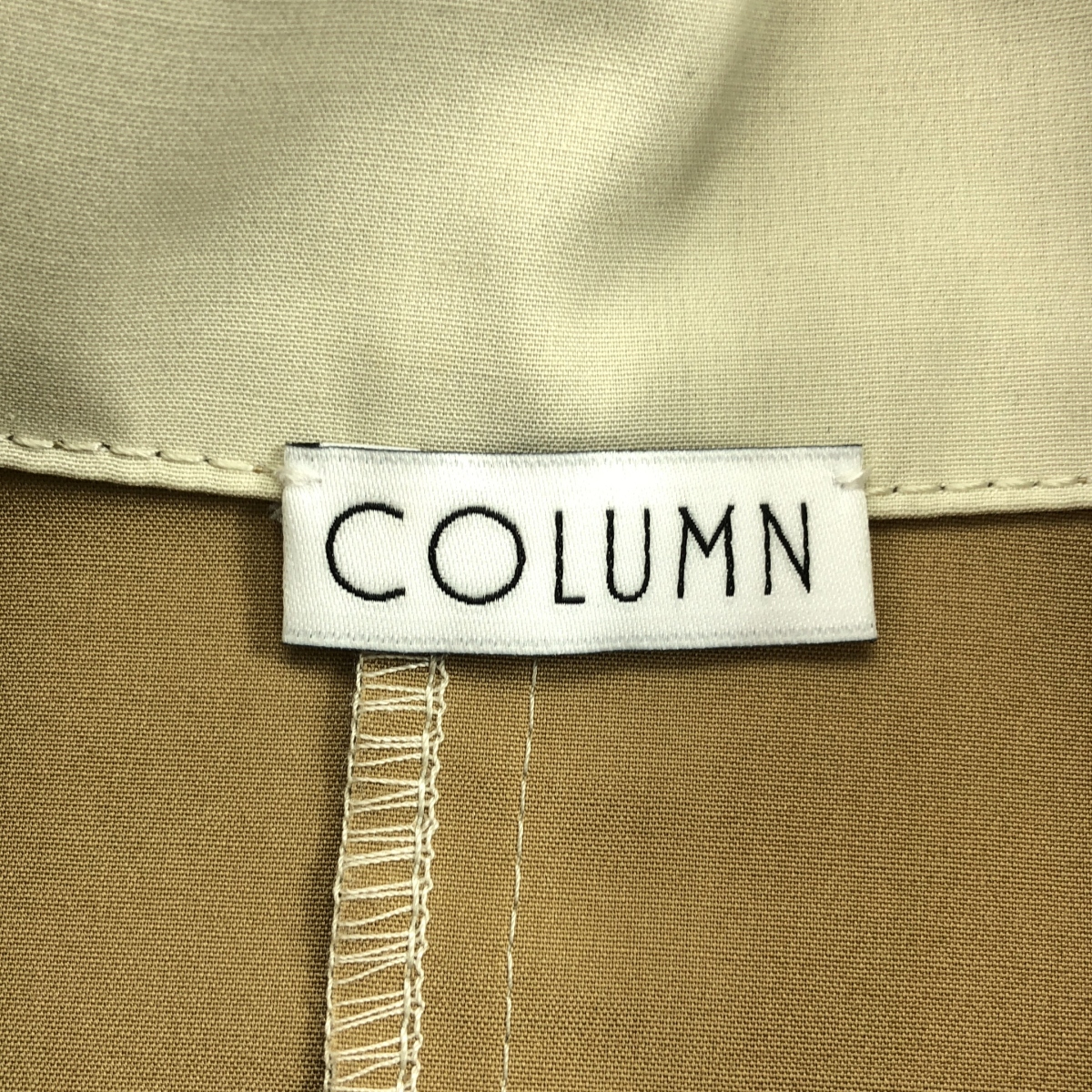 COLUMN / コラム ボンディング ジレ ショート スリーブ コート