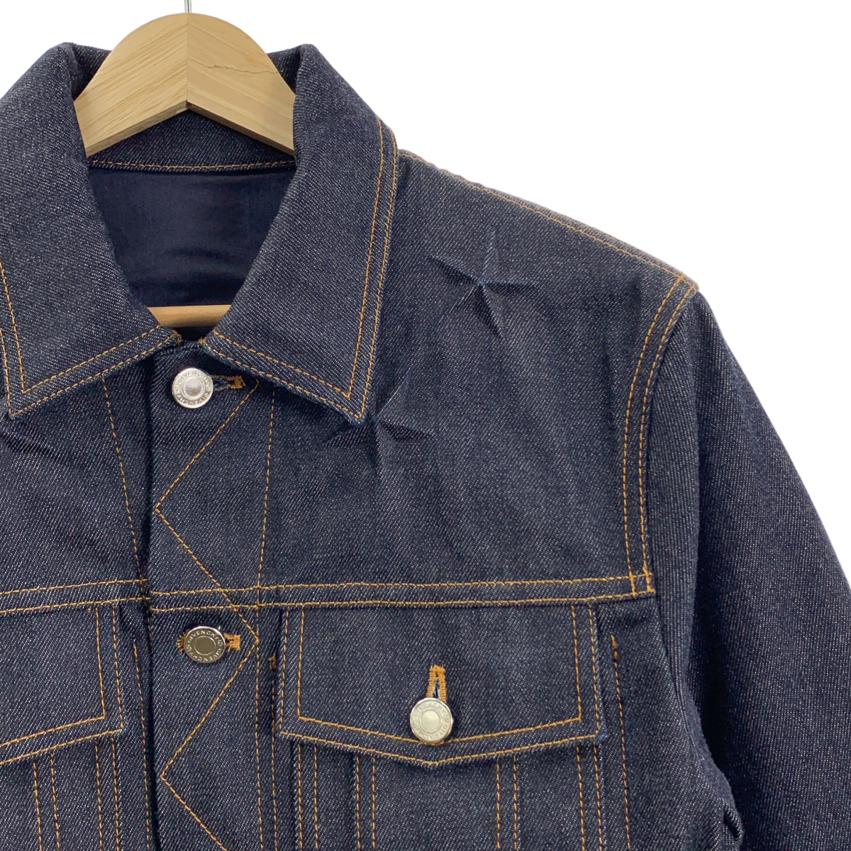 GIVENCHY / ジバンシィ スターエンボス 切替 デニムジャケット