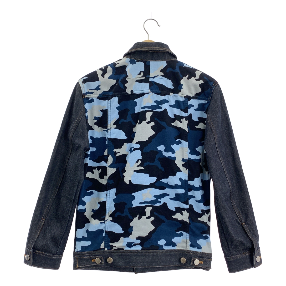 GIVENCHY / ジバンシィ スターエンボス 切替 デニムジャケット