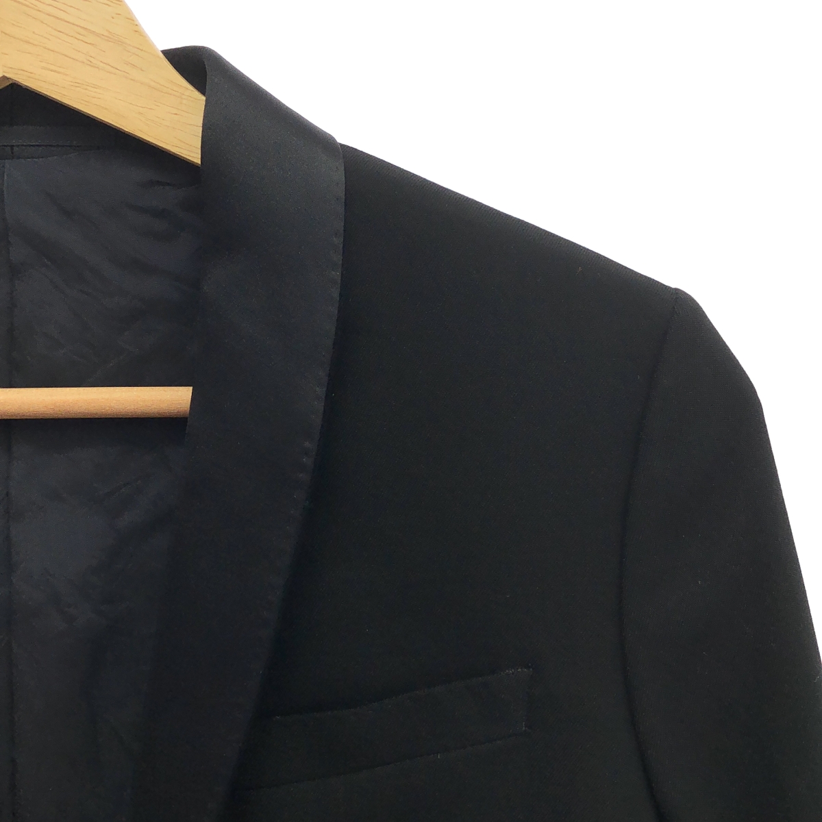 LAD MUSICIAN / ラッドミュージシャン シルクラペル 1B シングルブレスト テーラードジャケット / 総裏地