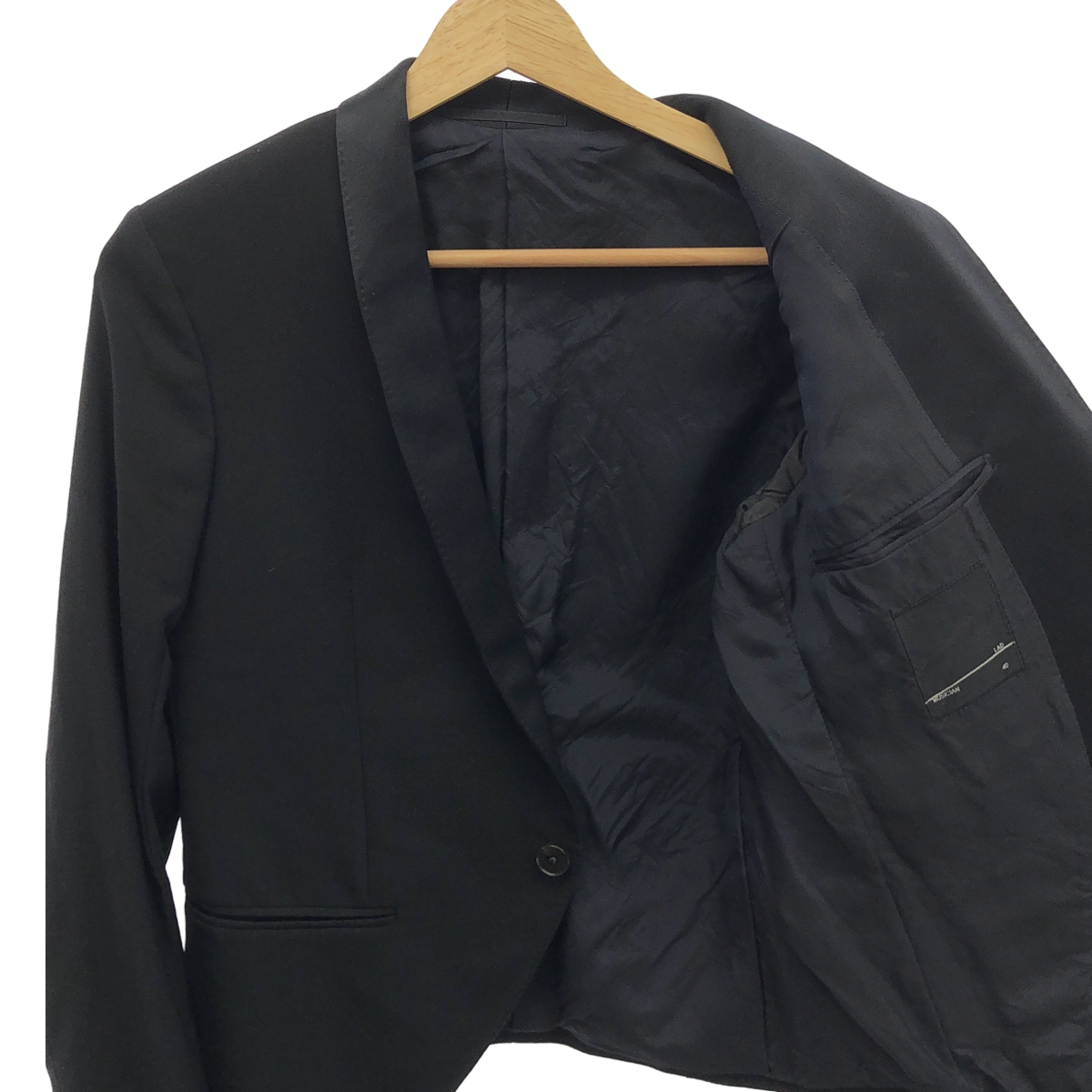 LAD MUSICIAN / ラッドミュージシャン シルクラペル 1B シングルブレスト テーラードジャケット / 総裏地