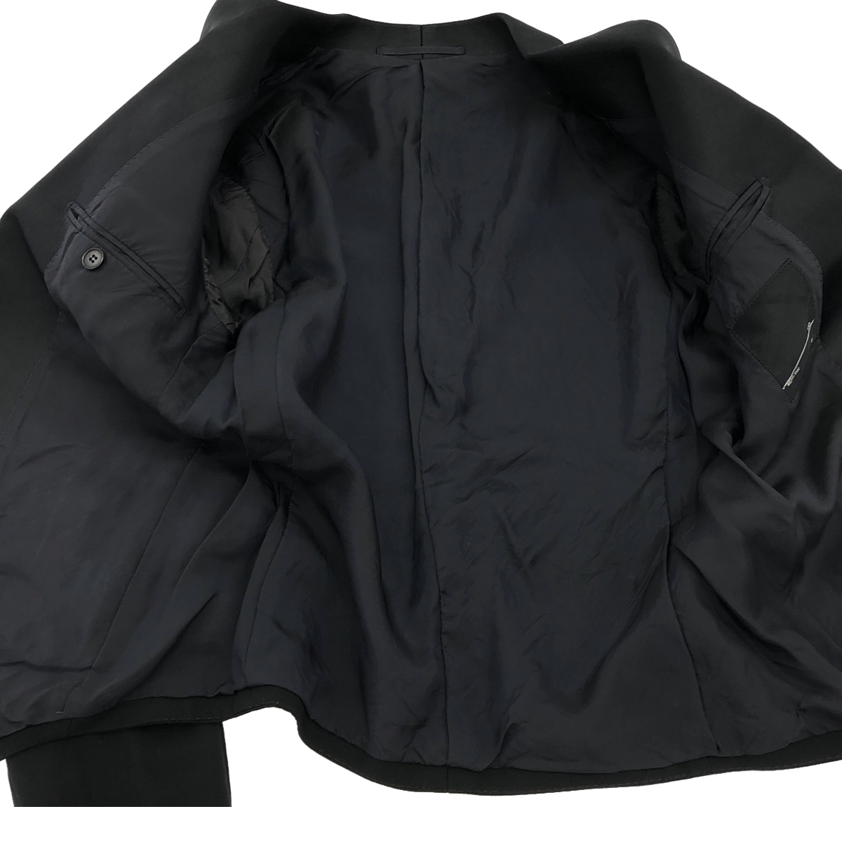 LAD MUSICIAN / ラッドミュージシャン シルクラペル 1B シングルブレスト テーラードジャケット / 総裏地