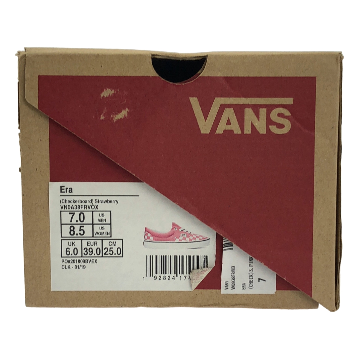 VANS / バンズ ERA CHECKERBOARD エラ チェッカーボード ローカットスニーカー